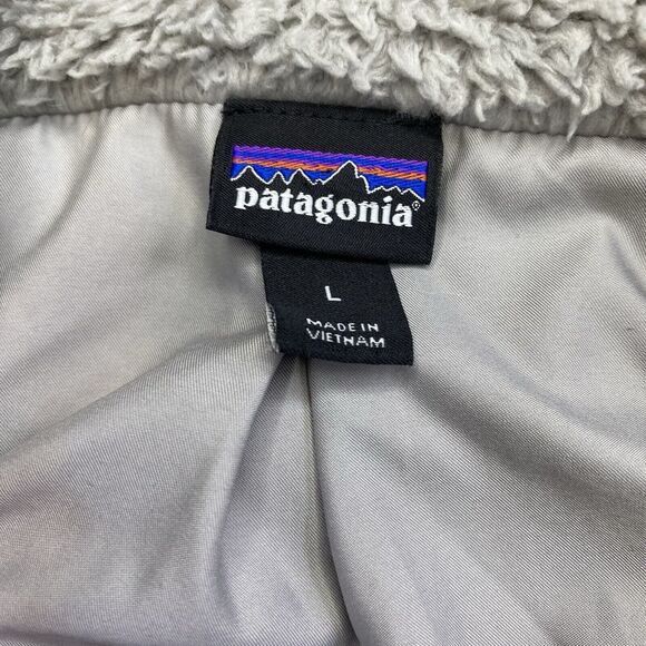 Patagonia Womens Los Gatos Fleece Zip Vest Gray Large - Picture 3 of 7